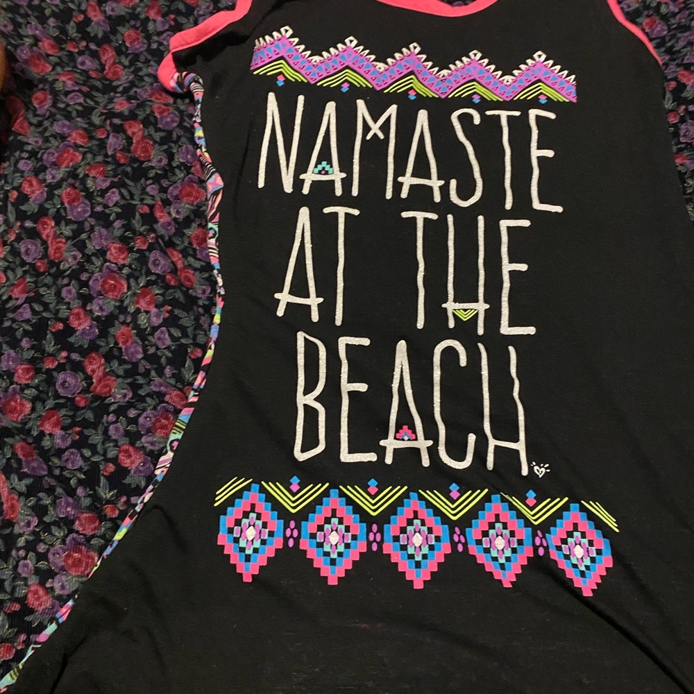 Justice multicolored design Bathing suit